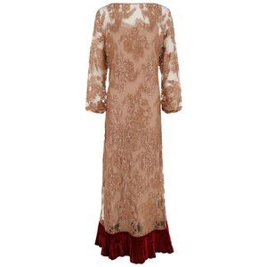 Gucci Womens Floral Lace Dress